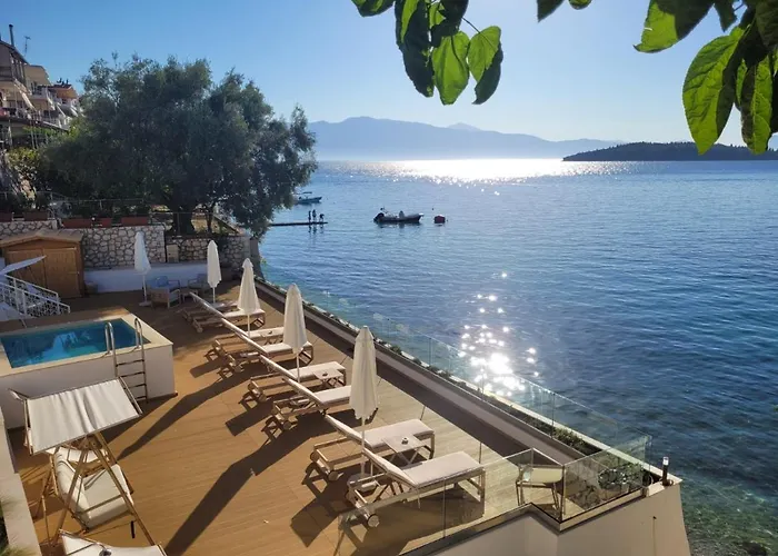 Trl Lefkada Luxury Seaview For Couples Apartmán