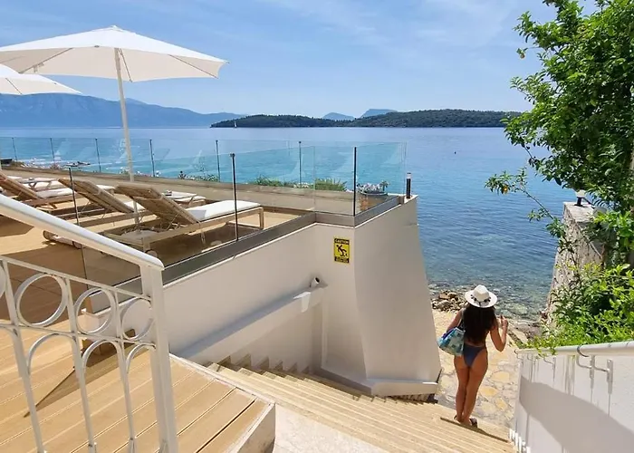 Trl Lefkada Luxury Seaview For Couples Διαμέρισμα Νυδρί